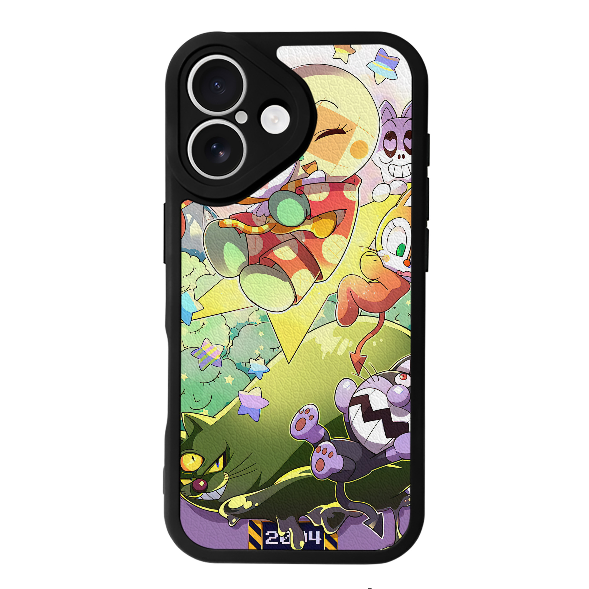 （画像用） アンパンマン Anpanman 【iPhone 16シリーズ対応】シリコンスマホケース（レザー調） 材質：シリコン